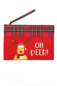 Oh Deer Wristlet