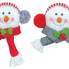 Load image into Gallery viewer, Earmuff Snowman Ornament
