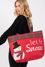 Load image into Gallery viewer, Let It Snow Tote
