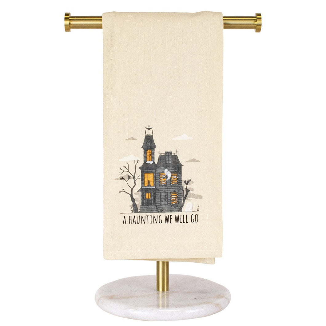 Haunting We Will Go Towel