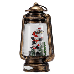 Snowman Snow Globe Ornament