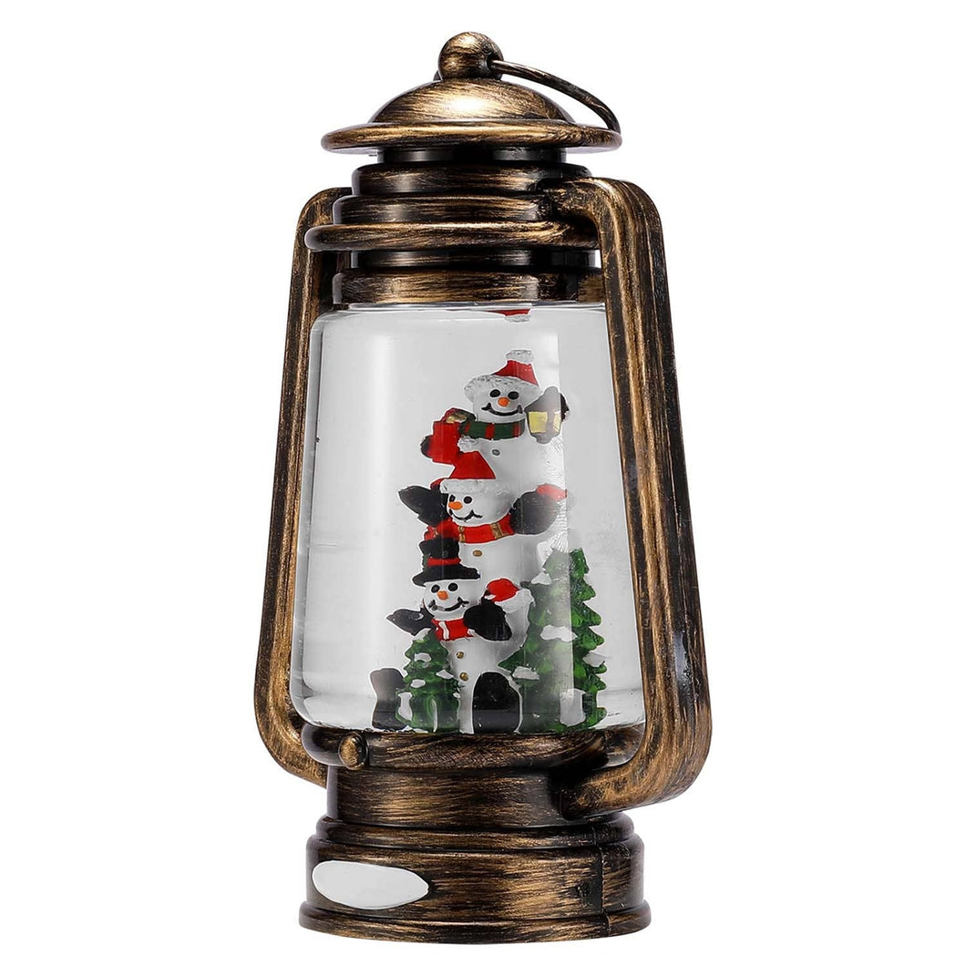 Snowman Snow Globe Ornament
