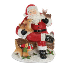 Load image into Gallery viewer, Santa &amp; Animals Figurine
