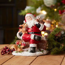 Load image into Gallery viewer, Santa &amp; Animals Figurine
