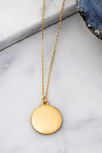 Circle Pendent Necklace