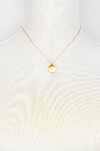 Circle Pendent Necklace