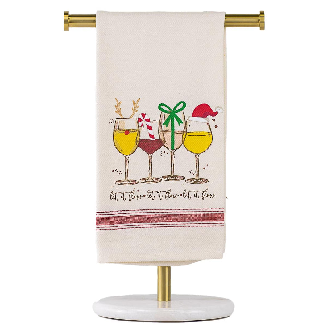 Let It Flow Towel