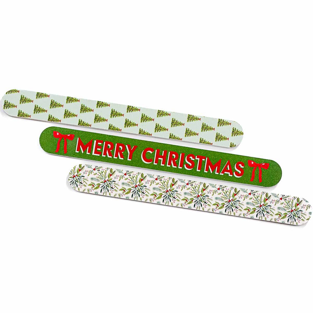 Holly Jolly Christmas Nail Files