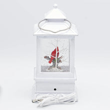 Load image into Gallery viewer, Cardinal In Tree Swirl Lantern

