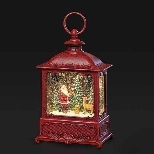 Red Santa Lantern