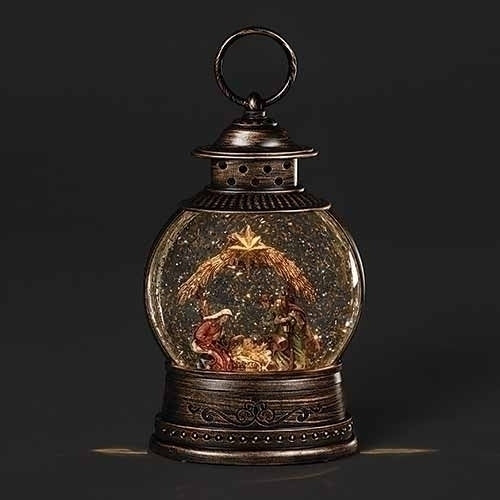 Nativity Lighted Lantern