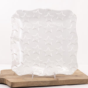 Embossed Star Platter