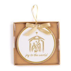 Joy To The World Ornament