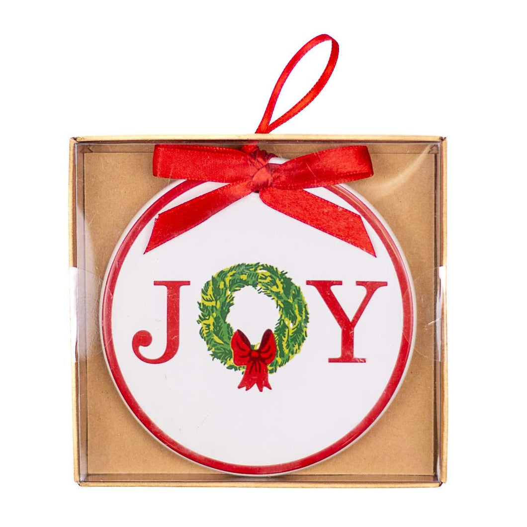 Grand Joy Wreath Ornament