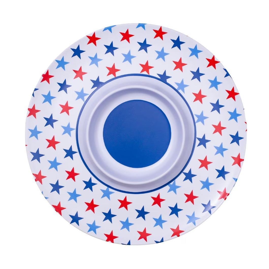 Stars Chip & Dip Tray