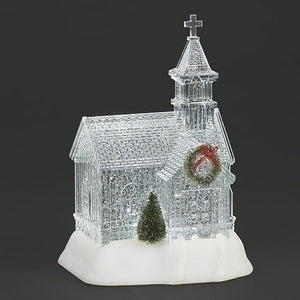 Winter Church Lantern