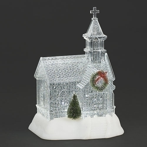 Winter Church Lantern