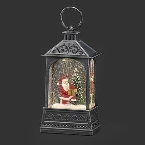 Santa Gifts Lighted Lantern