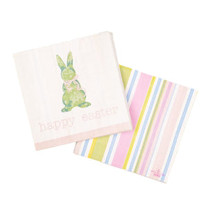 Boxwood Bunny Cocktail Napkins