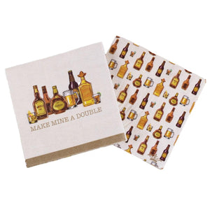 Double Cocktail Napkins