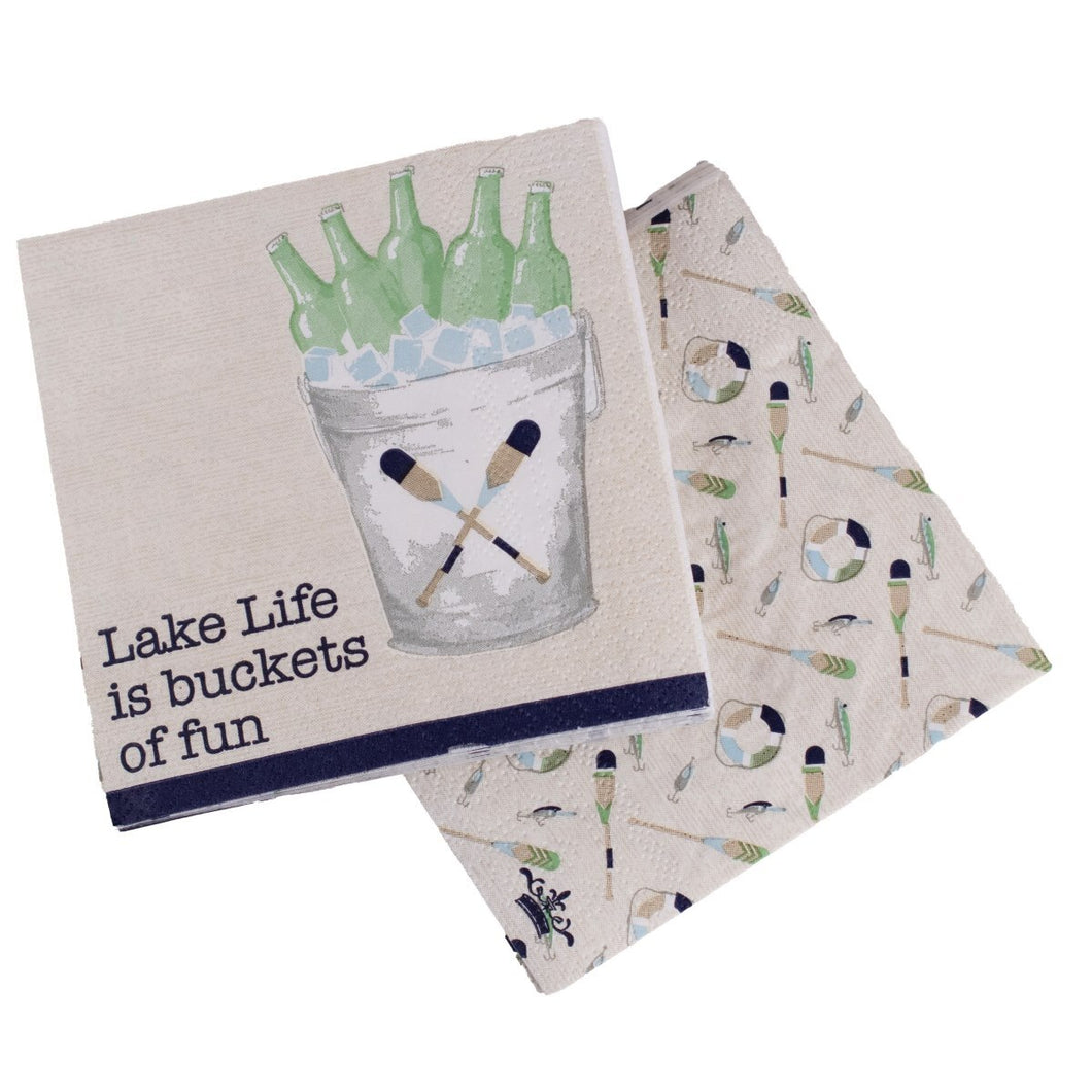 Lake Life Cocktail Napkins