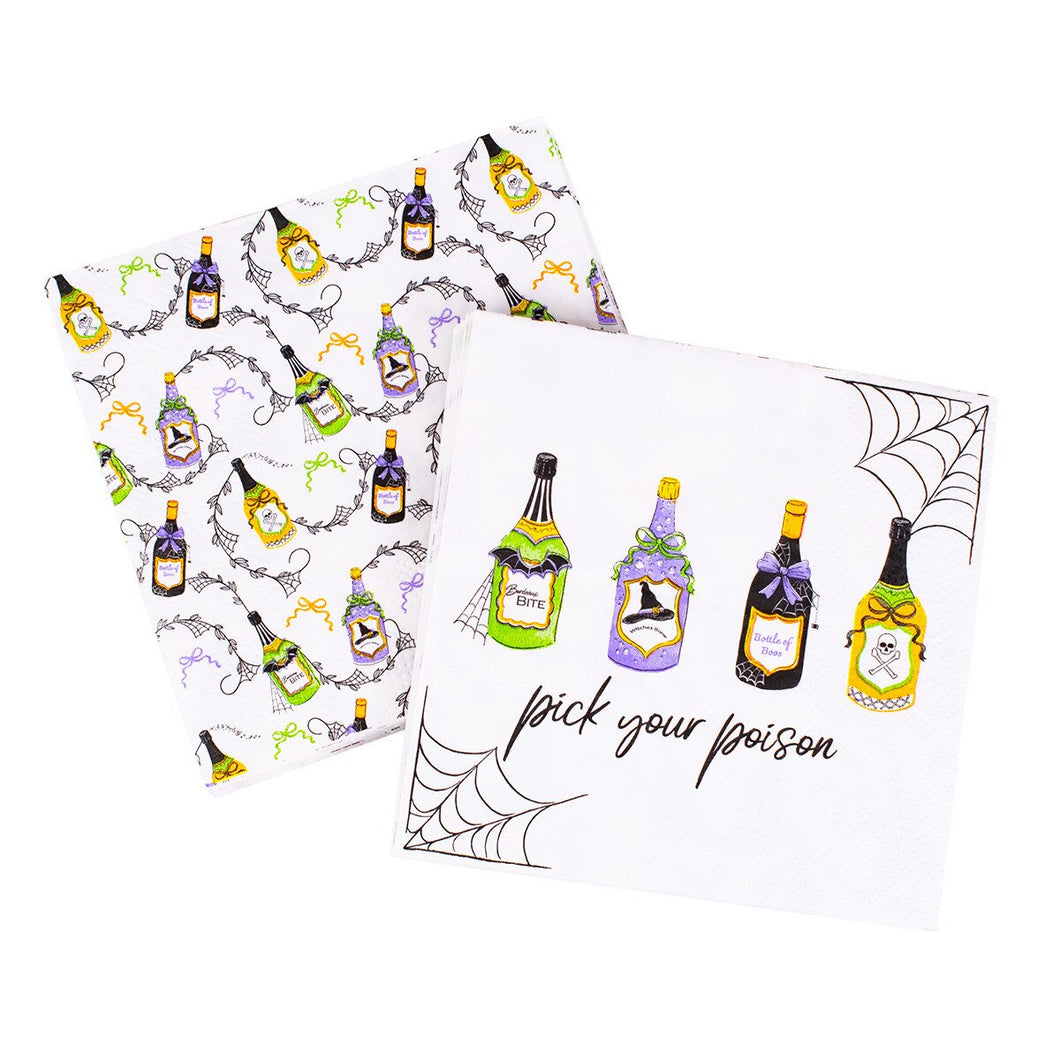 Pick Your Poison Cocktail Napkins