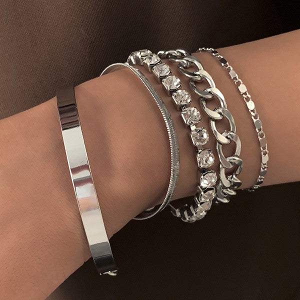 Hello Sunshine Bracelet Silver