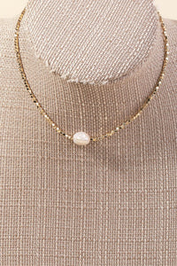 Beaded Pearl Necklace