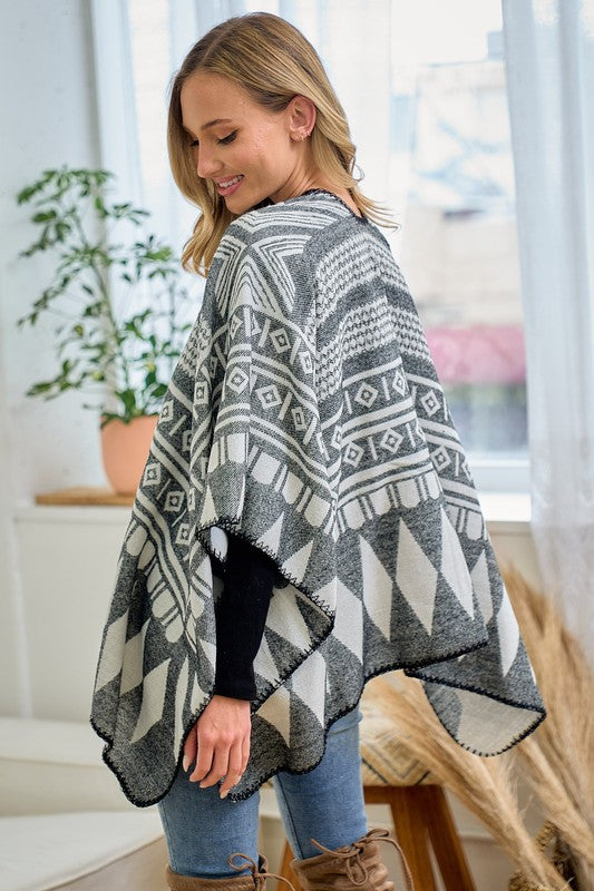 Aztec Shawl Wrap – KH Staging and Design