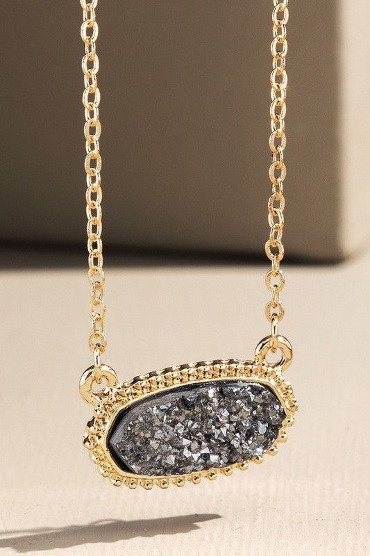 Drusy Necklace