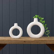 Load image into Gallery viewer, Textured Donut Vases

