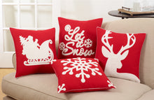 Load image into Gallery viewer, Santa Sleigh Pillow
