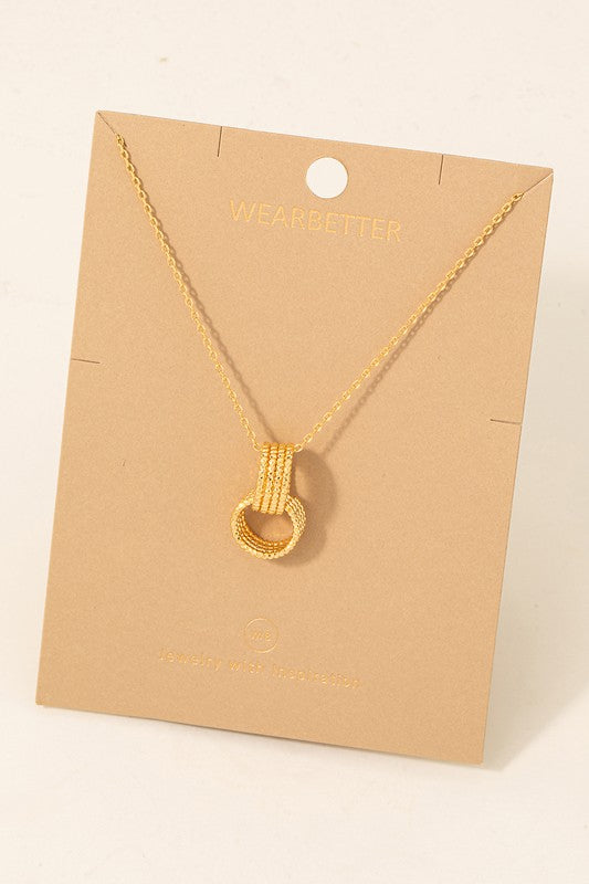 Hooping It Up Necklace