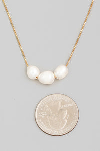 Dainty Pearl Necklace