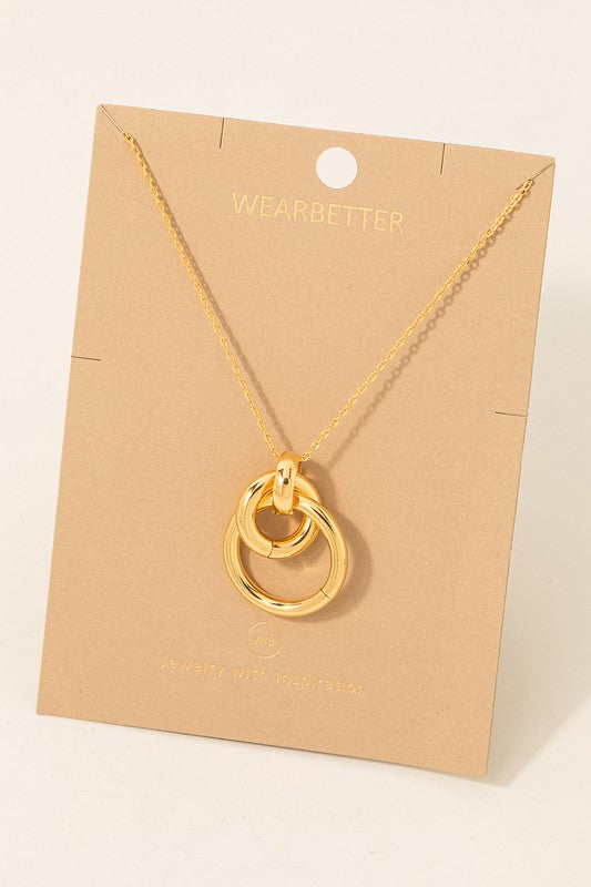 Going For The Gold Necklace