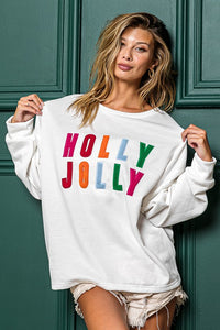 Multi Holly Jolly Sweatshirt