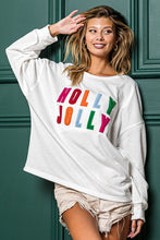 Load image into Gallery viewer, Multi Holly Jolly Sweatshirt
