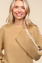 Load image into Gallery viewer, Hitting The Road Sweater Taupe
