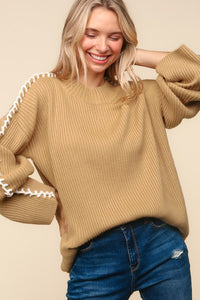 Hitting The Road Sweater Taupe