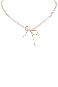 Bow Necklace