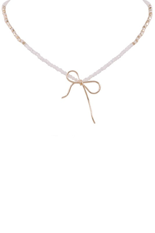 Bow Necklace