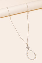 Load image into Gallery viewer, Pearl Teardrop Necklace
