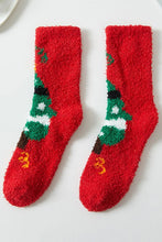 Load image into Gallery viewer, Christmas Fuzzy Socks
