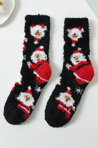 Christmas Fuzzy Socks