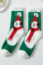 Load image into Gallery viewer, Christmas Fuzzy Socks
