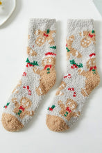 Load image into Gallery viewer, Christmas Fuzzy Socks
