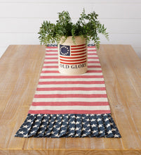 Load image into Gallery viewer, Stars and Stripes Table Runner
