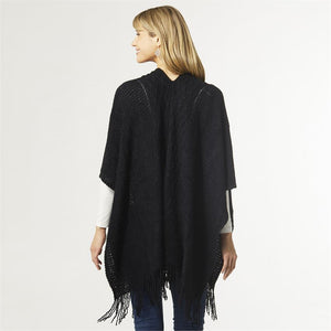 Elise Fringed Wrap