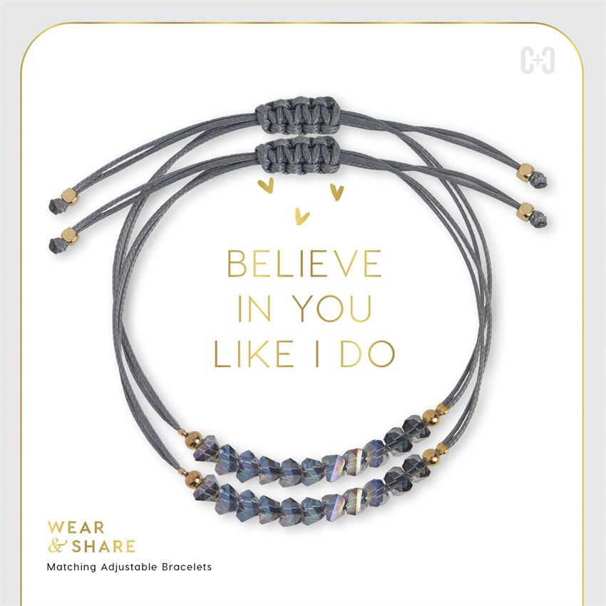 Believe Sharing Bracelet