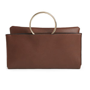 Vita Clutch Cognac